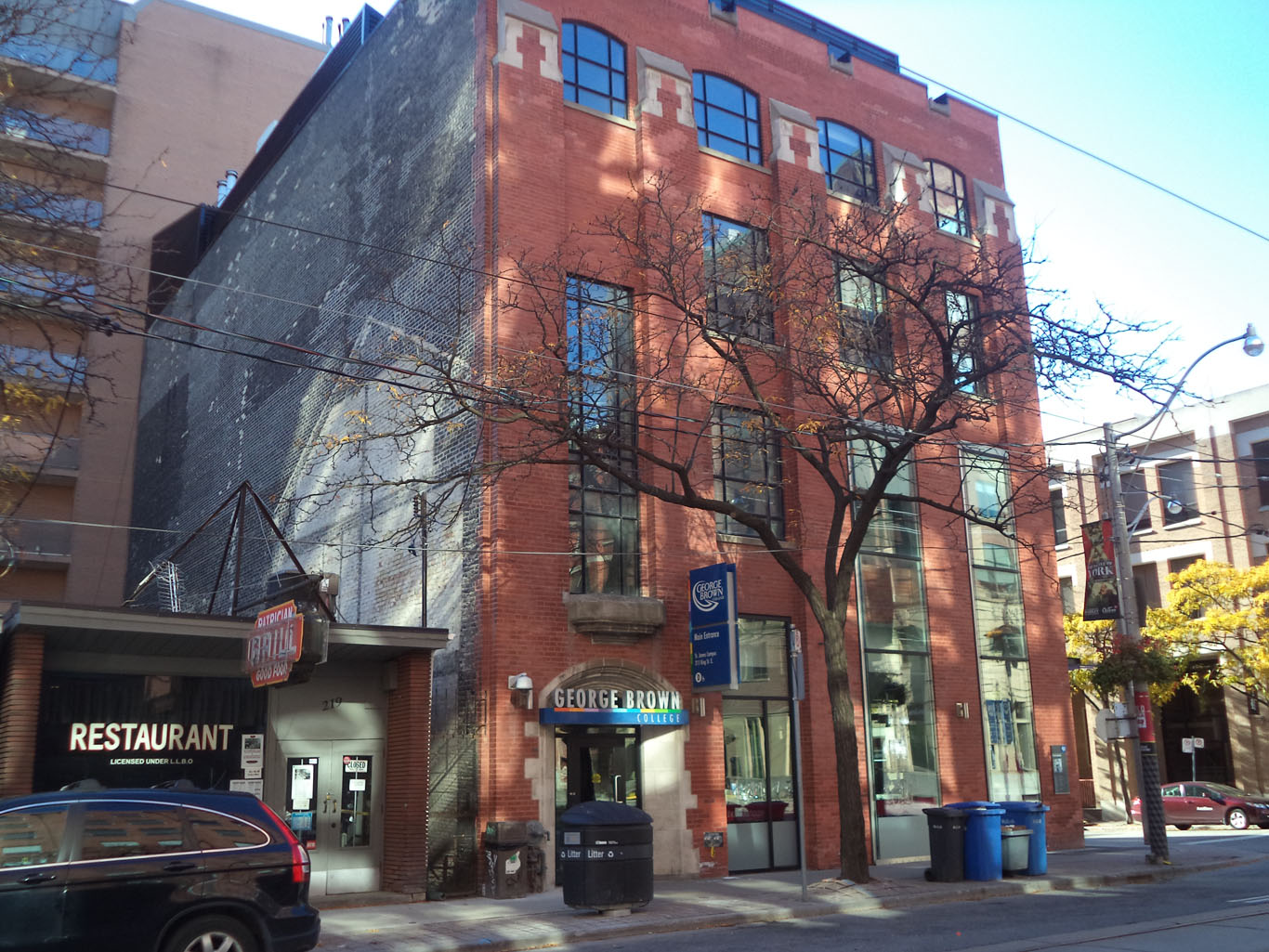 George Brown College 4 floors